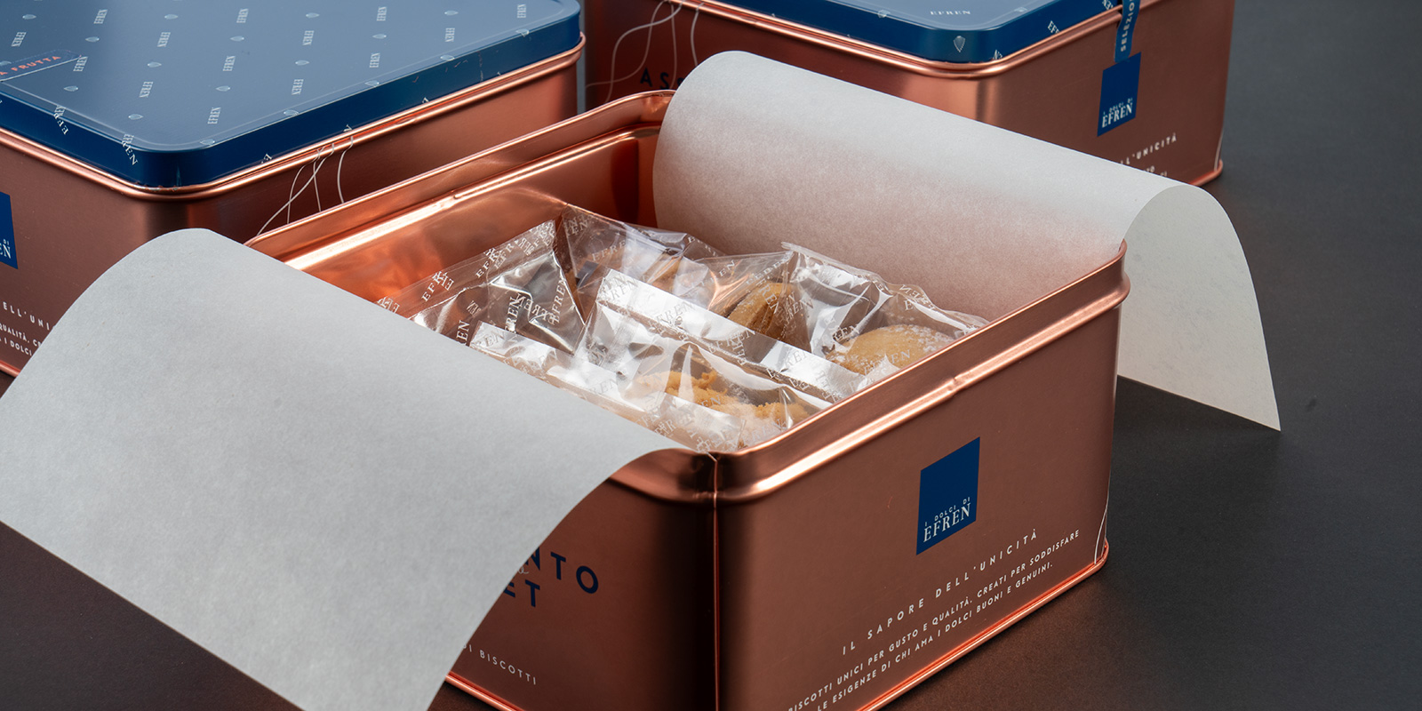 Scatola Per Biscotti In Latta Städter 'Enjoy The Little Things' - Diametro 16,5 Cm